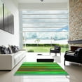 thumbnail image 7 of Ahgly Company Machine Washable Indoor Rectangle Transitional Neon Green Area Rugs, 4' x 6', 7 of 7