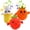 3pcs, variant on Fruit Interactive Musical Plush Toy, Skin Touch Activated Sound Sensory Toy, Soft & Adorable Fruit Design, Multiplayer Interaction Game