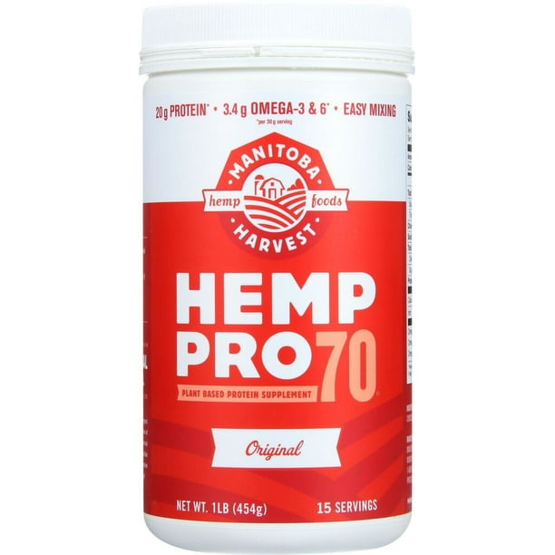 Manitoba Harvest Hemp Yeah! Max Organic Protein Powder, Unsweetened