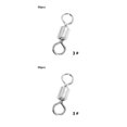 thumbnail image 2 of Soidarity Conector de pesca Flexible Rotación de 360 ​​grados Resistente al desgaste Durable Ligero Cojinete de bolas Barril Conectores a Type3 NO3, 2 of 6