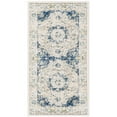 thumbnail image 4 of SAFAVIEH Evoke Teale Traditional Bordered Runner Rug, Ivory/Blue, 2'2" x 17', 4 of 9