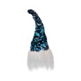 thumbnail image 7 of Northlight 10" Pre-lit Gnome with Blue and Silver Flip Sequin Hat Christmas Decoration, 7 of 7