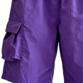 thumbnail image 6 of Mifsaly Girls Cargo Shorts Lightweight Casual Athletic Shorts with Multi Pockets Quick Dry Active Summer Bottoms for Youth Outdoor Hiking Play, 6 of 7