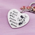 thumbnail image 4 of Minnie Family Gifts Cute Keychains Friendship Gift Stuff Ornament Heart Keychain Birthday Present Women Men Girls Boys Son Daughter, 4 of 4