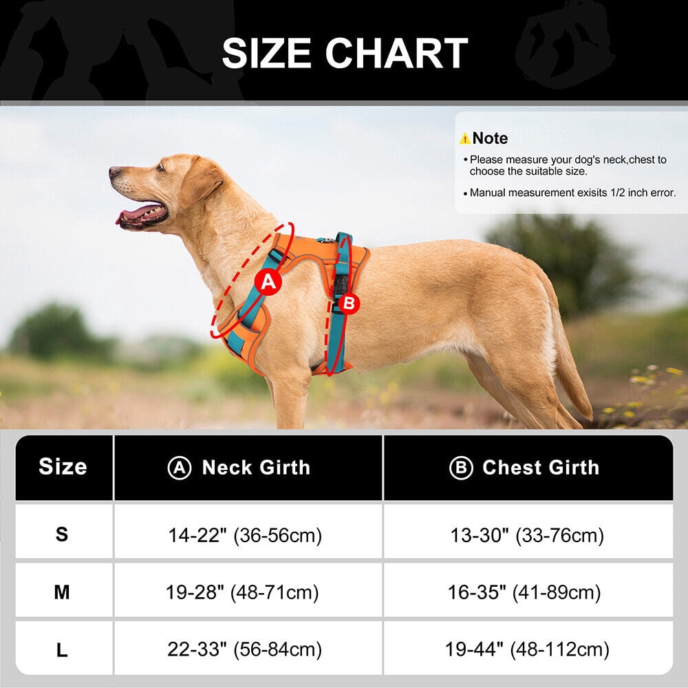 Pet Artist Reflective Non Pull Dog Harness Adjustable Pet Vest S/M/L for Beagle Rottweiler