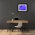 thumbnail image 3 of Grayscale 18x15 Black Ornate Wood Framed with Double Matting Museum Art Print Titled - Fractal Clouds I, 3 of 4