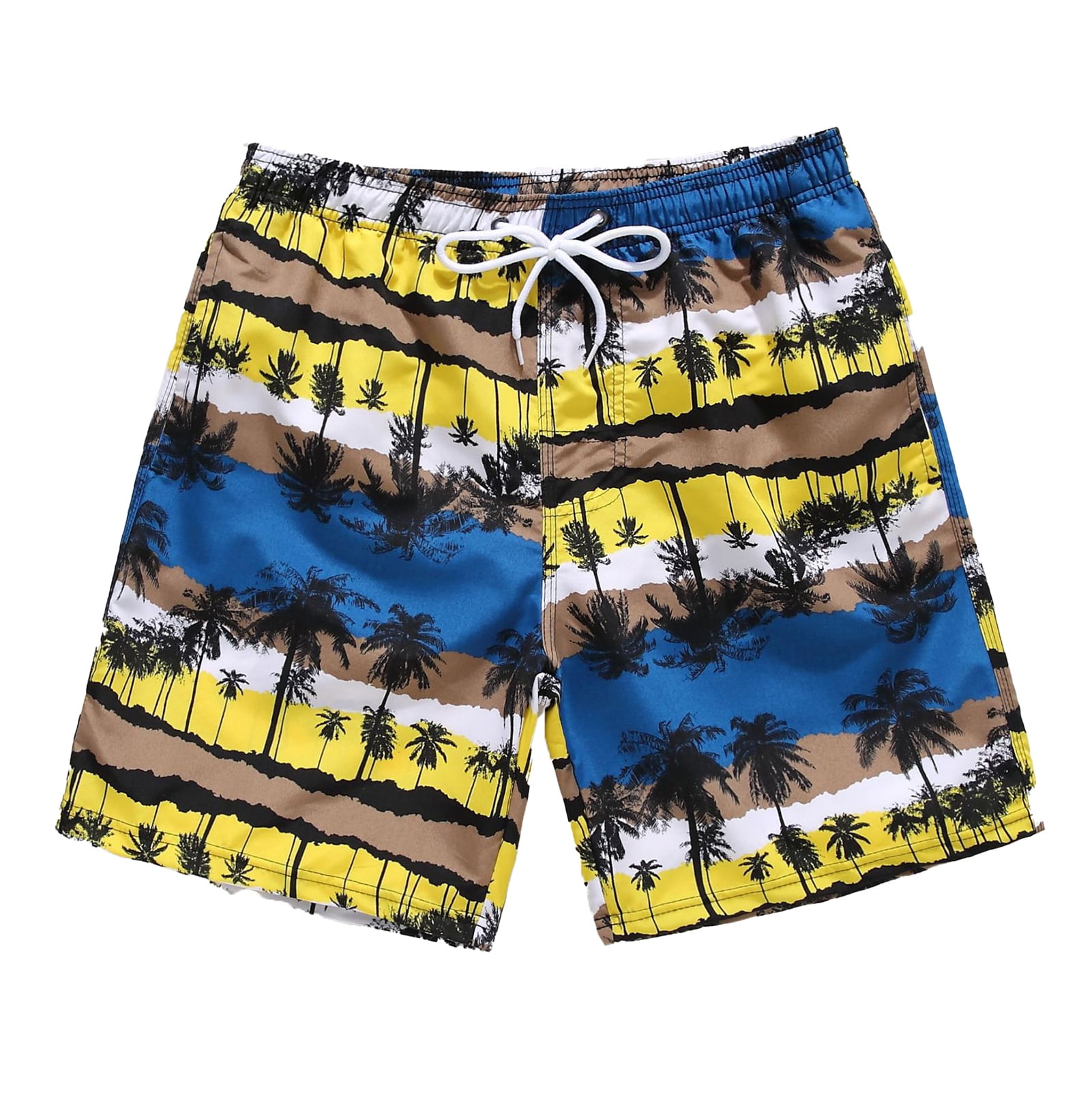 Flmtop Beach Shorts Printing Quick Dry Swimsuit Boys Bathing Suit Beach ...