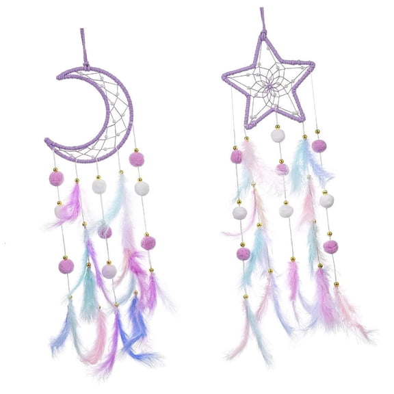 MOMOJIA Dream Catcher Handmade Feathered Hanging Ornament Natives Home Wall Decoration