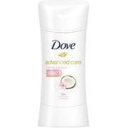 Dove Advanced Care Anti-Perspirant Deodorant, Caring Coconut 2.6 oz (Pack of 2)