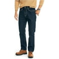 thumbnail image 2 of Nautica Men's Vintage Rigid Stretch Straight Denim Jeans Pure Ocean B4HP (38 in,30 in), 2 of 4