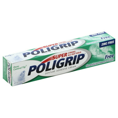 Poligrip Super Poligrip Denture Adhesive Cream 2.4 oz