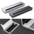 thumbnail image 2 of Cable Organize Hole Cover Outlet Square Desk Cable Hole Cover Desktop Wire Box, 2 of 4