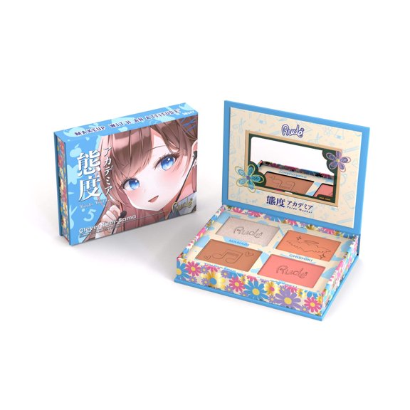 RUDE COSMETICS Manga Collection Face Palette