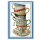 thumbnail image 3 of de taza de café para proyeo de costura DIY para chicas adolescentes 28 × 42cm 14 Zulema Kits de punto de cruz estampado, 3 of 4