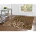 thumbnail image 2 of Linon Trio Space Dyed Floral Area Rug, 2 of 6