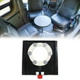 thumbnail image 3 of Base de Siège Pivotante, Acier Laminé à Chaud Longue Durabilité Grande Capacité de Charge Base de Siège Pivotante pour Voiture Rotation avant Ou Arrière Robuste pour RV, 3 of 7