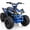 BLUE(2), variant on IVFJFV Powered 4 Wheeler, Electric 4 Wheeler with Dual Speed Adjustment,36V Four Wheeler Max 15 MPH, Front & Rear Shock Absorbers, All-Terrain Tires and Safety Disc Brake,BLUE