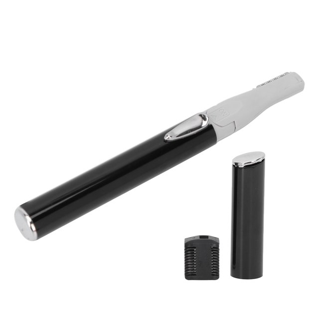 Electric Eyebrow Razor, R Shaped Blade Facial Hair Trimmer Fine Blade 30° Rotation For Home Use For Men Women For Travel Use ANGGREK Eyebrow Hair Remover
