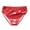 Red, variant on panties Womens panties Women panties Bright Small Wrapped Hip Bright Mirror Paint High Waist Appeal panties Underwear Plus Size panties A S
