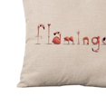 thumbnail image 5 of Flamingo Decor Funda de almohada Throw Pillow Funda de cojín de cintura de cojín Sunnimix Cojín, 5 of 5