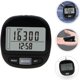 thumbnail image 4 of Podómetro con memoria de 7 días, registro de calorías, distancia, tiempo de ejercicio y seguimiento de objetivos. Pantalla LCD grande., 4 of 5