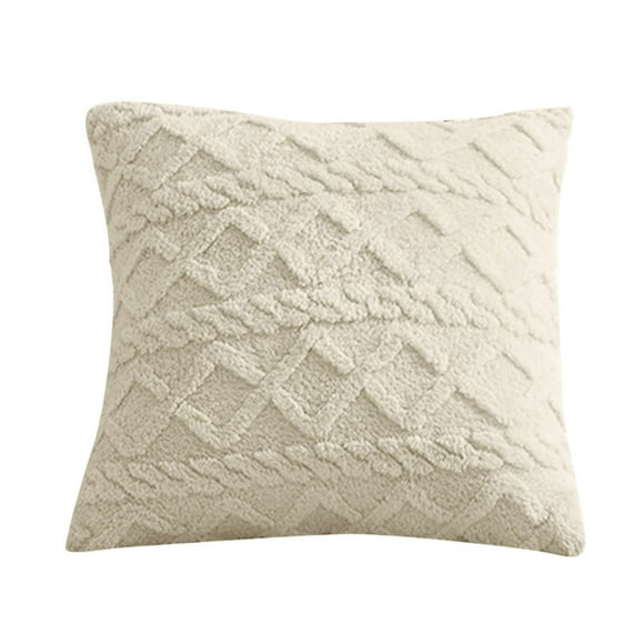 Ramiter Plush Throw Pillow Cover Cushion Cover For Sofa Bedroom Hall 14x19 Toddler Pillowcase