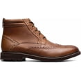 thumbnail image 4 of Nunn Bush Men's Odell 2.0 Wingtip Dress Casual Chukka Leather Boot, Tan, 13 Medium, 4 of 7