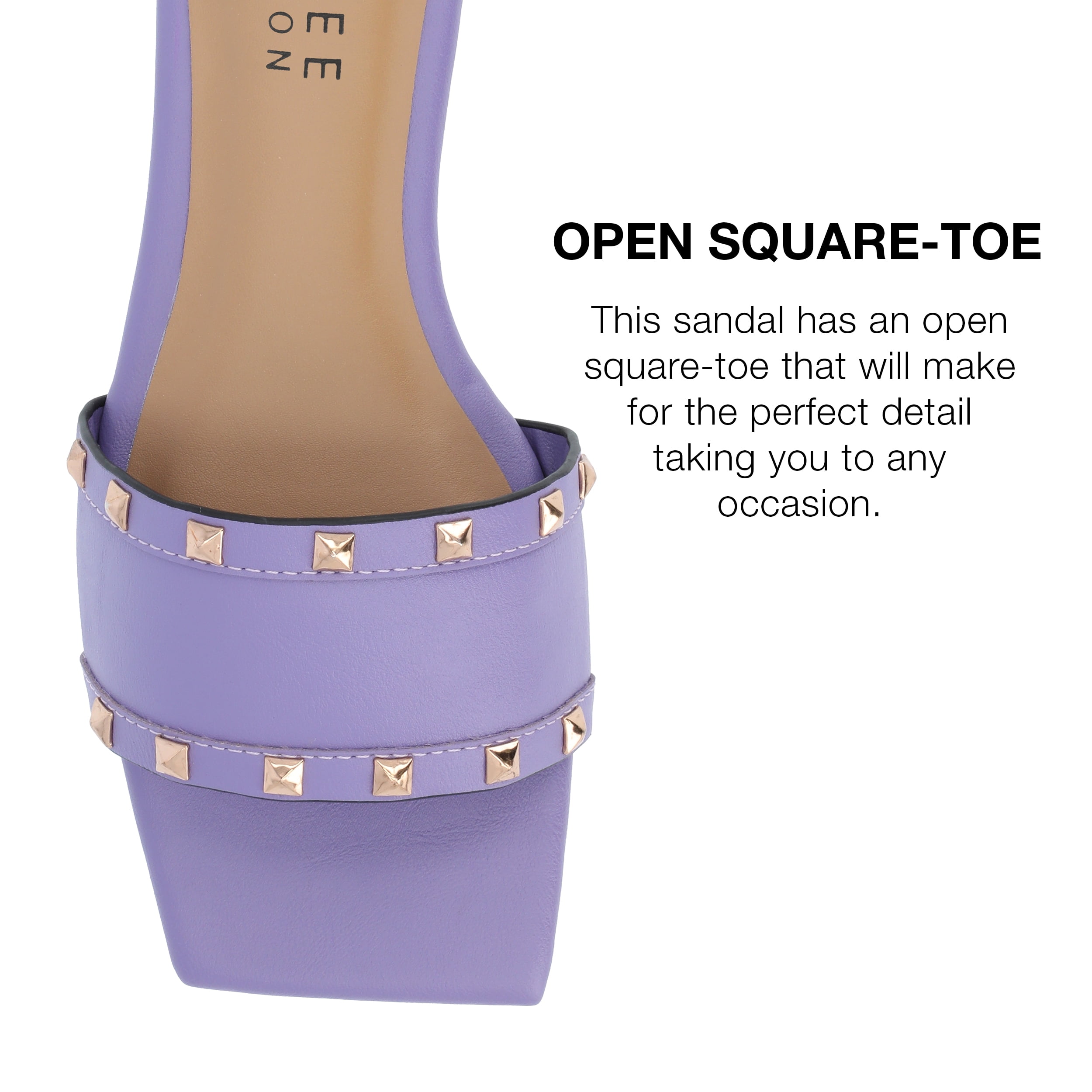 Journee Collection Womens Treena Tru Comfort Foam Slip On Slide Flat Sandals