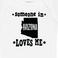 thumbnail image 4 of Inktastic Arizona Someone Loves Me Gift Boys or Girls Baby Bodysuit, 4 of 5