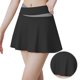 thumbnail image 3 of Color-Block Fake Two Anti-Walk Running Fitness Dance Yoga Sports Skirts, 3 of 6