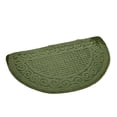 thumbnail image 2 of sunsanly Doormat Semi-Circle Shape Anti-slip Absorbs Moisture And Dirt Wear-resistant Indoor Entrance Door Mat Living Room Kitchen Bathroom Entryway Carpet, 2 of 8