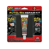 Flex Seal As Seen on TV Automotive and RV Repair Kit, Includes Rubberized Waterproof Adhesive & Tape