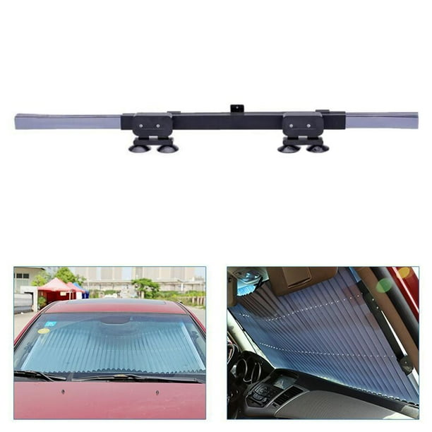 Parabrisas del coche Parasol Cubierta Cortina Película reflectante solar plegable Se la la adaptaciónción a óvil Autocaravana Vehículos grandes S 80cm Yotijar Parasol para parabrisas de coche