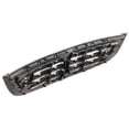 thumbnail image 5 of For 02-04 Mini Cooper Base Hatchback Front Grille Assembly Chrome Black Plastic, 5 of 5