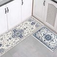 thumbnail image 1 of Kitchen Carpet and Mat Set 2 Piece Kitchen Home Winter Floor Mat Floor Decoration, 1 of 4