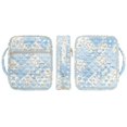 thumbnail image 2 of ZUXONGSY Blue Daisy Print Bible Case for Women Lightweight Bible Protective Carrier Stylish Handbag with Handle Christian Tote Bag for Daily Commuter, 2 of 7