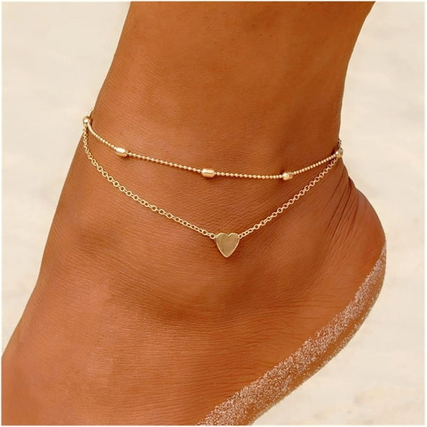 Metal deals ankle bracelet