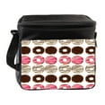 thumbnail image 1 of Pattern Donuts Cross Body Thermal Cooler Bag For Travel, 1 of 9