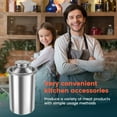 thumbnail image 6 of Ham Maker Meat Press with Thermometer Stainless Steel Meat Press Mold Dishwasher Safe Deli Meat Press Multifunctional Ham Press with Spring Ham Press Cooker for Meat Kitchens, 6 of 8