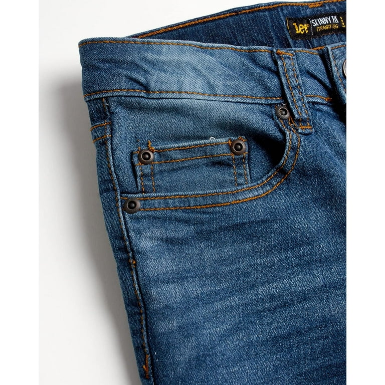 Lee Boys' Skinny Fit Denim Jeans - Ultra Stretch Casual
