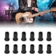 thumbnail image 3 of Cuerpo De Puente De Guitarra De Metal, 12 Uds., Casquillos A Través De Casquillos De Cuerda De Guitarra Eléctrica De Metal De Repuesto, 3 of 7