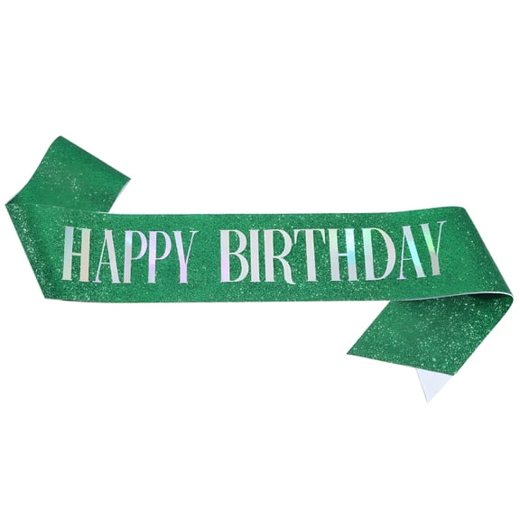 TELOLY Birthday Sash Birthday Party Decoration Birthday Party Costume Accessories
