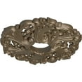 thumbnail image 3 of Ekena Millwork 19 5/8"OD x 4 3/4"ID x 1 3/4"P Orrington Ceiling Medallion (Fits Canopies up to 4 3/4"), Hand-Painted Warm Silver, 3 of 6