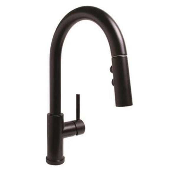 Speakman SB-1042-BRB Neo 2 Function Kitchen Faucet, Aged Brass