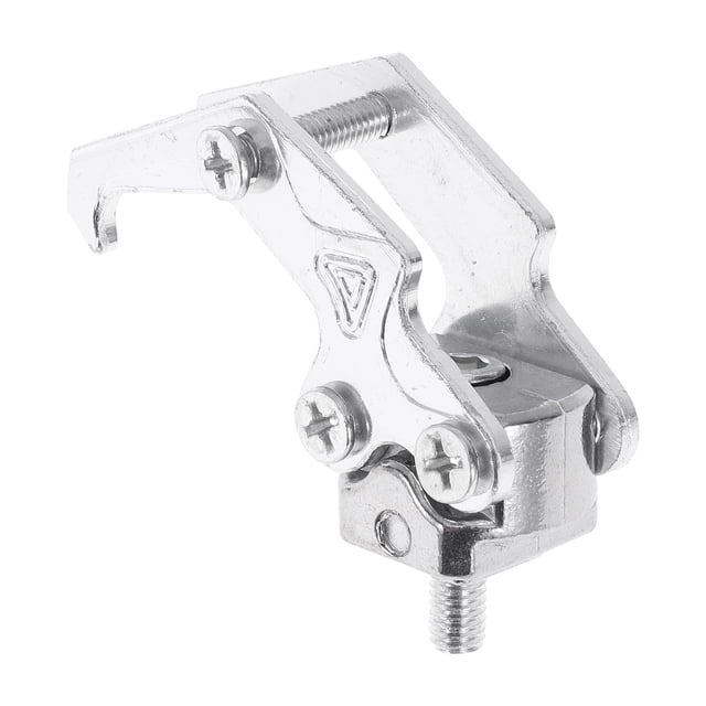 Gancho colgante para motocicleta, forma de garra, soporte para casco, equipaje, bolsa para scooters y bicicletas, tono plateado, longitud de 62mm