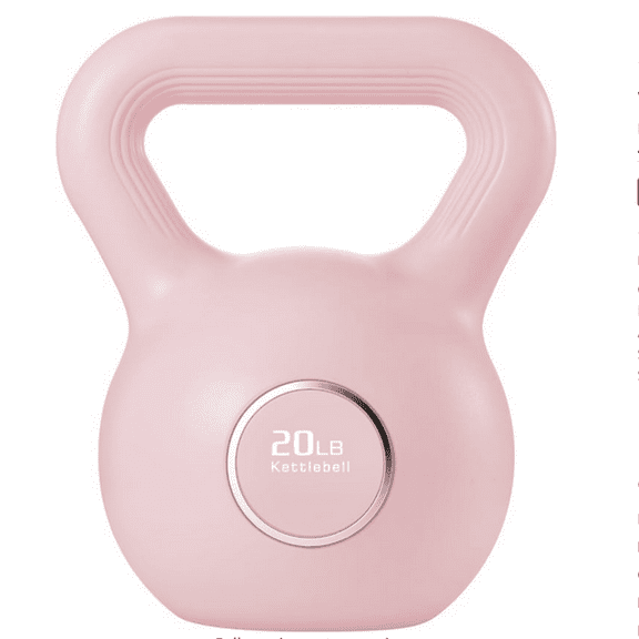 Kettlebells Fitness Exercise-Pink Strength Training Kettlebell Sets,Dumbbell Weights for Home Gym Equipment