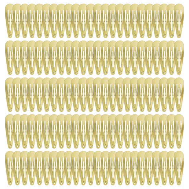 Paquete de 120 pinzas para el cabello de metal dorado, pasadores antideslizantes para mujeres y niñas, trenzas seguras, moños recogidos, duraderos y livianos (caja de almacenamiento de plástico inclui