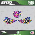 thumbnail image 3 of Kalair GFX Graphics Kit for Kawasaki KX100 (2001-2013) Retro Series, 3 of 5