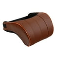 thumbnail image 4 of Campo genérico de almohada de almohada para almohadas, portátiles, cómodo con correa ajustable accesorios interiores de cuero PU PU , MarrÓn Marrón, 4 of 8