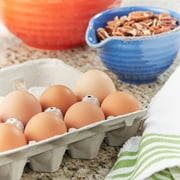 Vibrant Life Egg Cartons, Natural Pulp Paper Material, Holds 12 Eggs